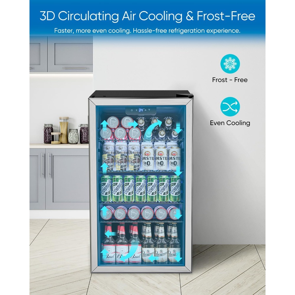 Beverage Refrigerator Cooler - - đánh giá và giá Wine Beer Mini Fridge