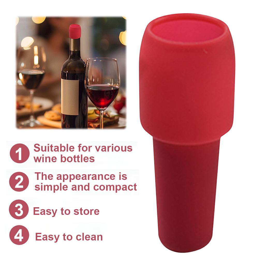 Silicone Wine Stoppers Wine Bo - đánh giá và giá Wine Beer Champagne