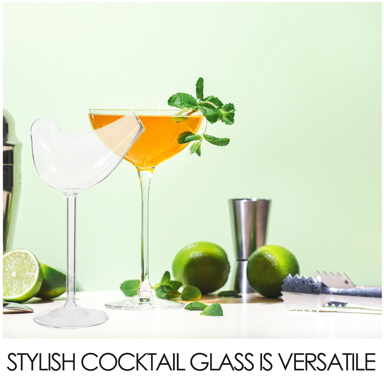 4Pcs Smoke Cocktail Glass Set  - đánh giá và giá Wine Beer Mixed Drinks