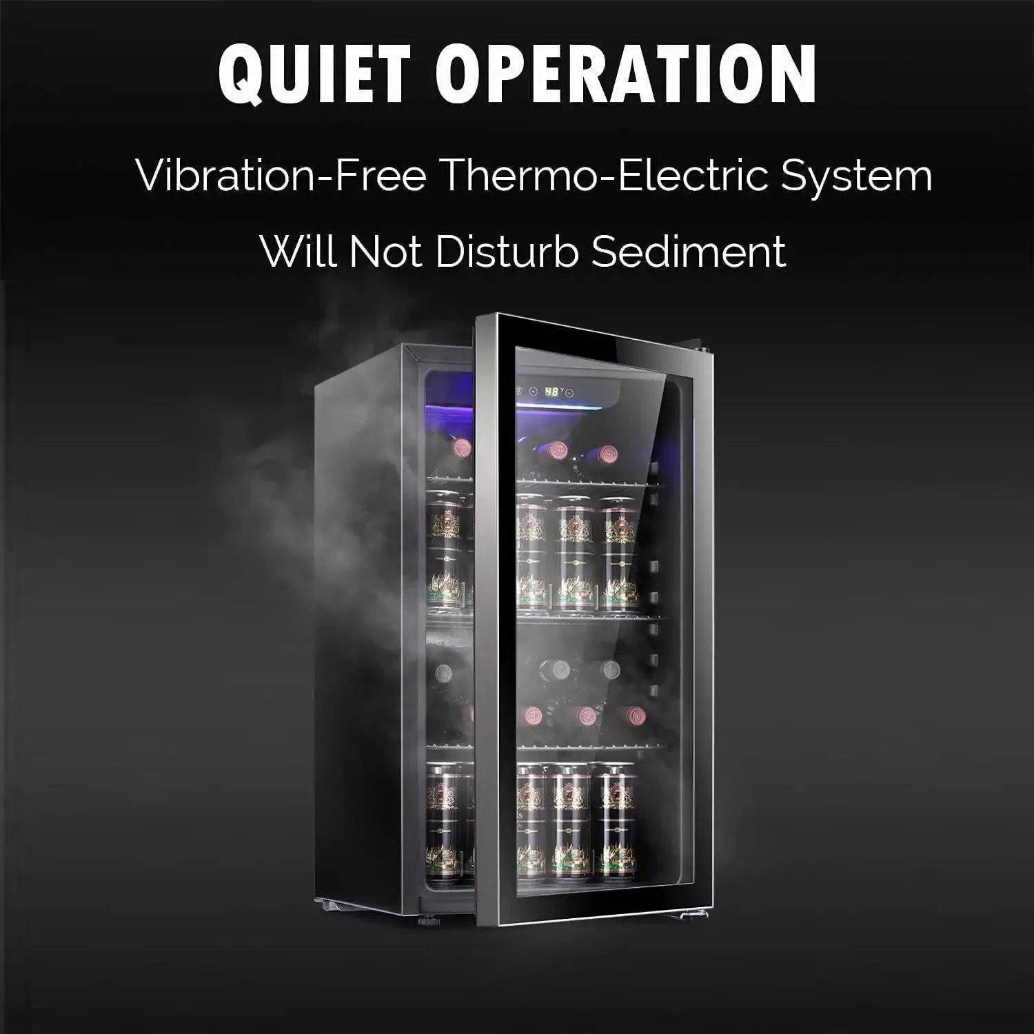 26 Bottle 130 Can Wine Cooler/ - đánh giá và giá Wine Beer Mini Fridge
