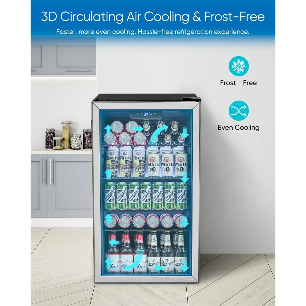 Beverage Refrigerator Cooler - - đánh giá và giá Wine Beer Mini Fridge