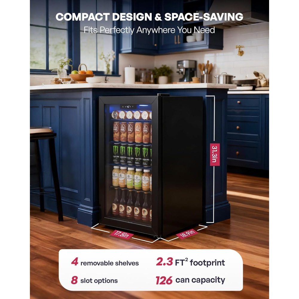 Beverage Refrigerator Cooler,  - đánh giá và giá Wine Beer Mini Fridge