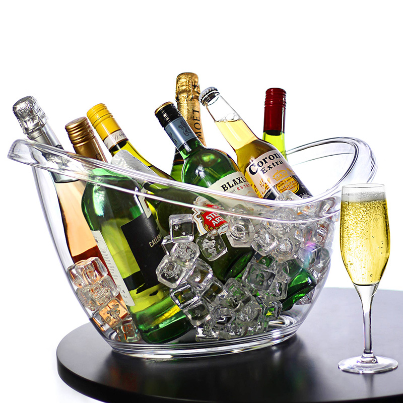 Non-LED Boat Style Ice Bucket  - đánh giá và giá Wine Beer Mixed Drinks