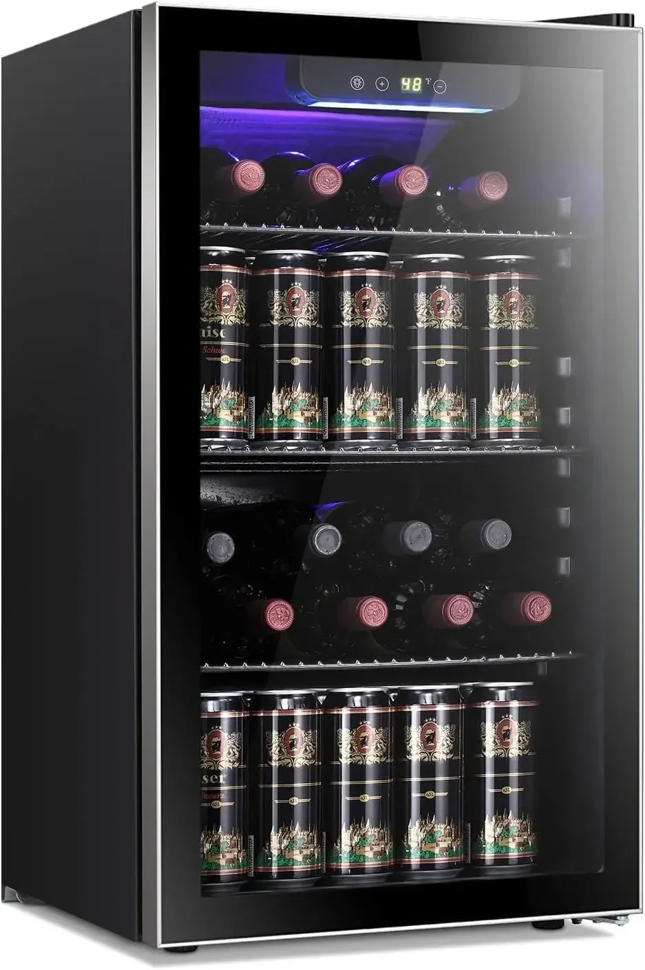 Bestseller26 Bottle 130 Can Wi - đánh giá và giá Wine Beer Mini Fridge