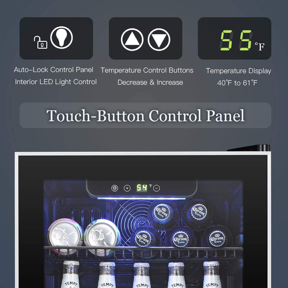 Beverage Refrigerator Cooler - - đánh giá và giá Wine Beer Mini Fridge