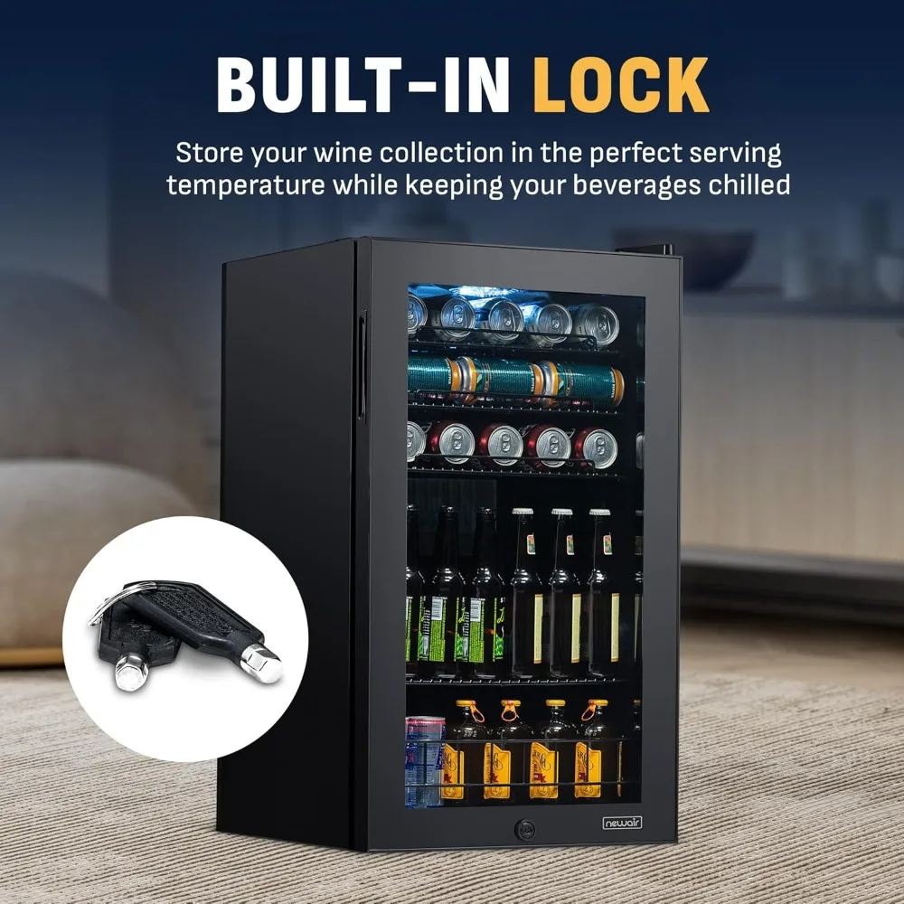 126 Can Beverage Refrigerator, - đánh giá và giá Wine Beer Mini Fridge