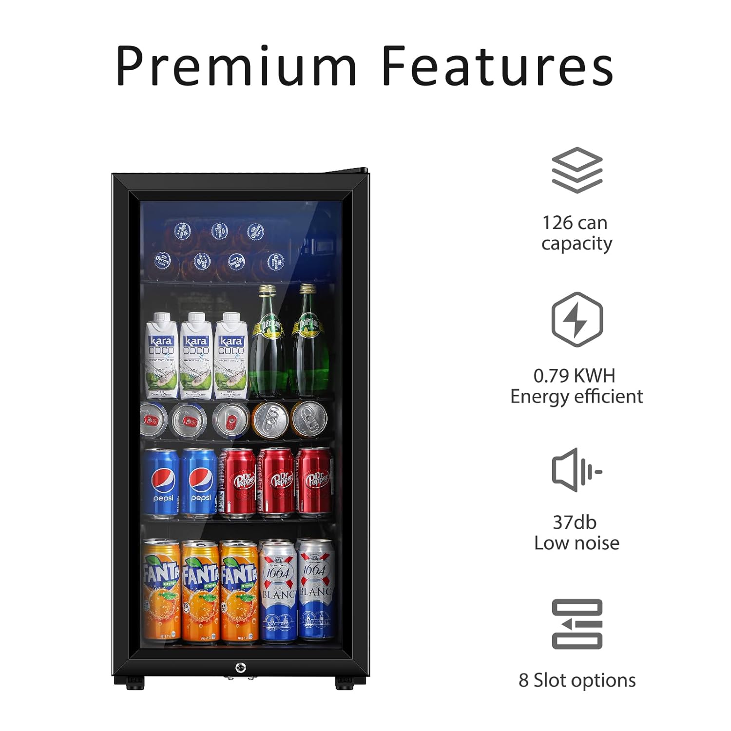 Beverage Refrigerator, 3.2 Cu. - đánh giá và giá Wine Beer Mini Fridge
