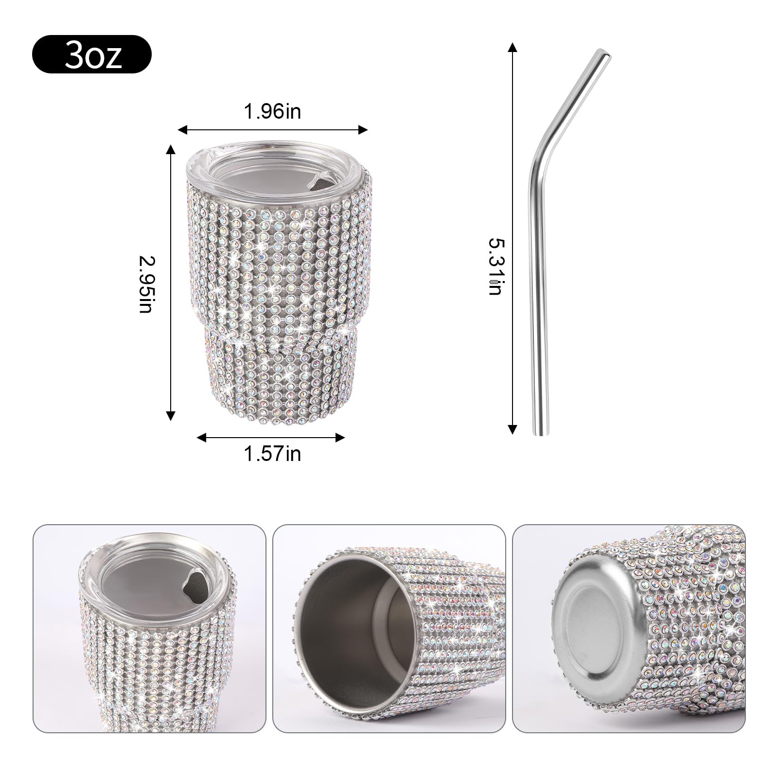 Bling Diamond 3 oz Mini liquor - đánh giá và giá Wine Beer Champagne
