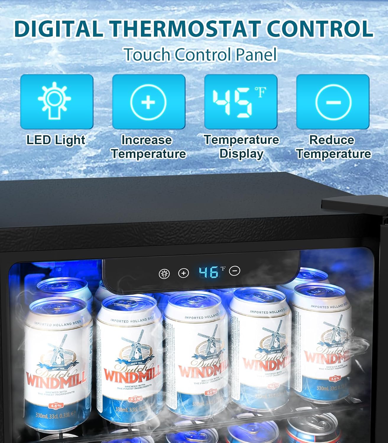 50 Cans Beverage Refrigerator  - đánh giá và giá Wine Beer Mini Fridge